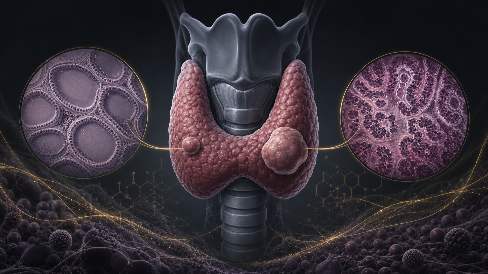 Original medical illustration for: A Patient's Guide to Thyroid Nodules: Modern Diagnosis and Management